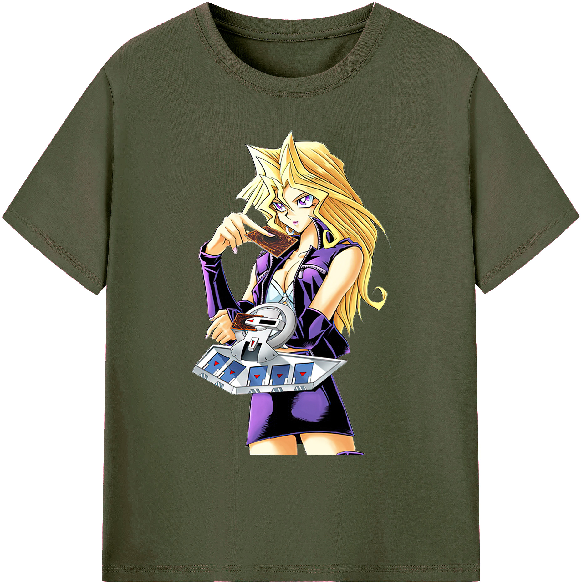 （画像用） 遊☆戯☆王 Yu-Gi-Oh! 綿100％ メンズ半袖Tシャツ｜肌触りやわらか＆通気性